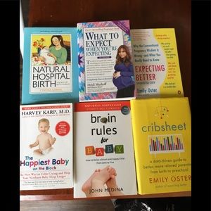 6 Baby/parenting books